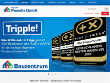 Tablet Screenshot of bautreff-pawella.de